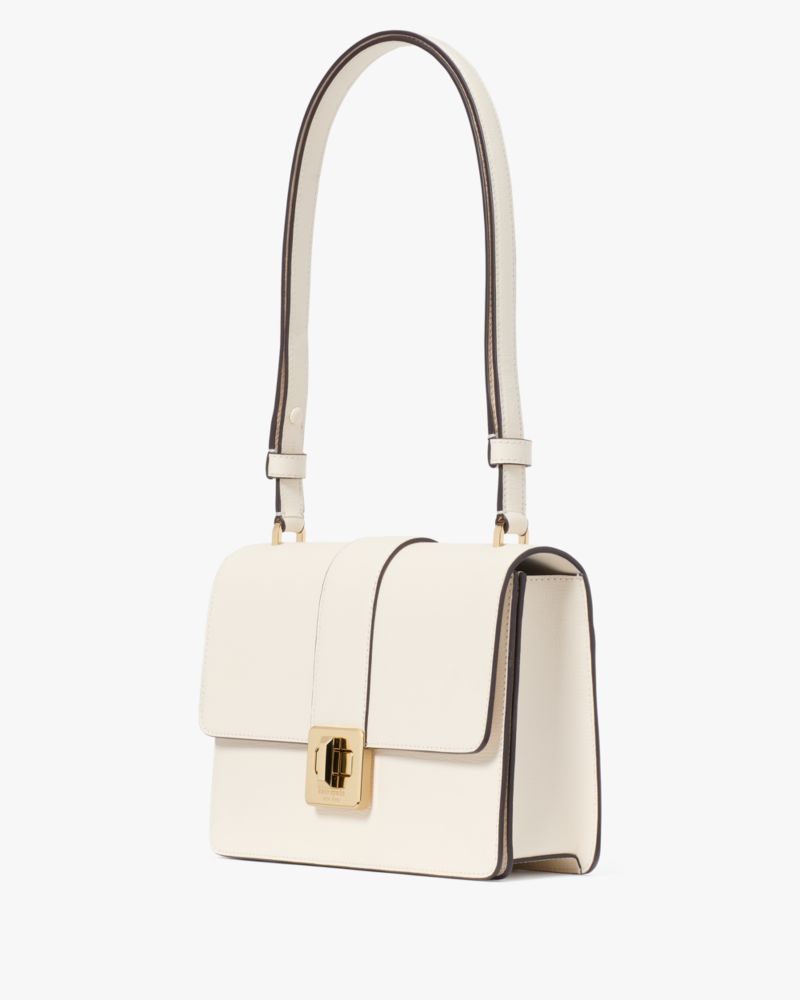 KateSpade Phoebe Turnlock Shoulder Bag Meringue