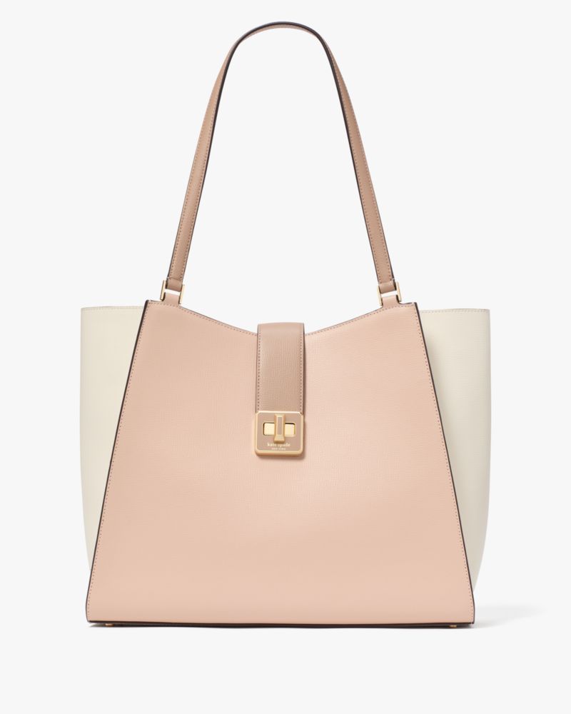 KateSpade Phoebe Large Tote Toasted Hazelnut Multi