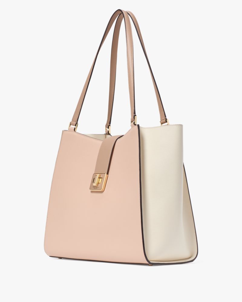 KateSpade Phoebe Large Tote Toasted Hazelnut Multi