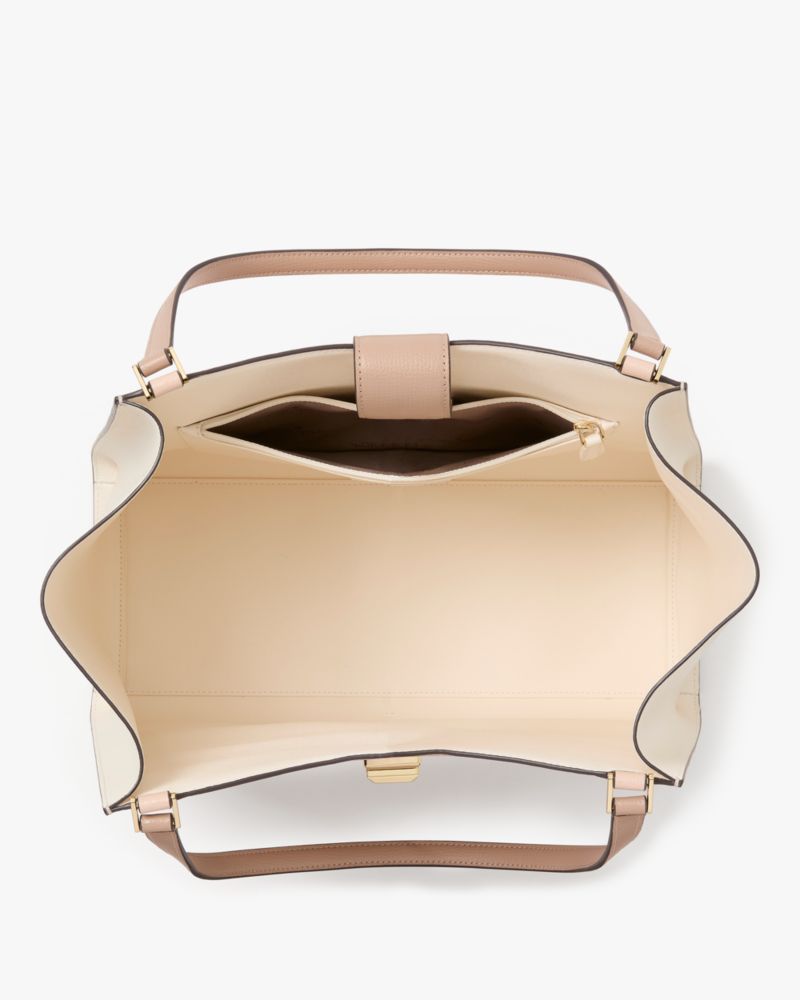 KateSpade Phoebe Large Tote Toasted Hazelnut Multi