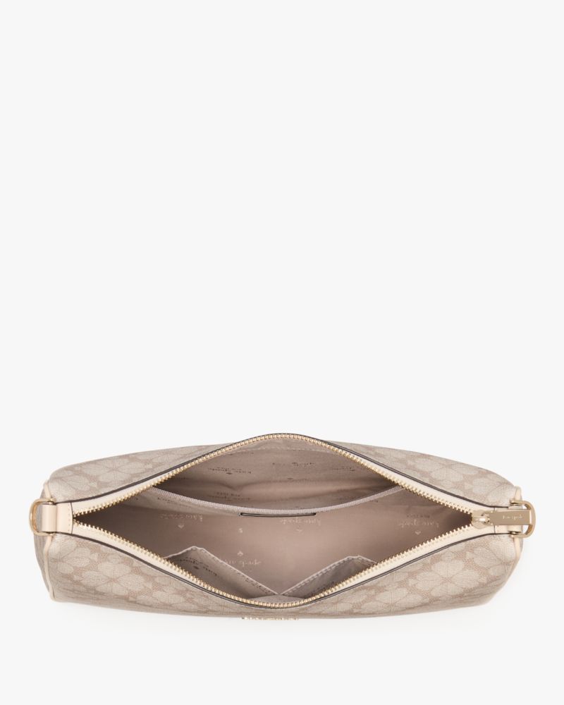 KateSpade Spade Flower Large Crossbody With Pouch Dark Beige Multi