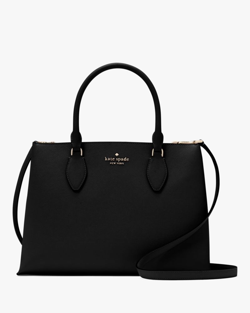 KateSpade Rae Medium Satchel Black