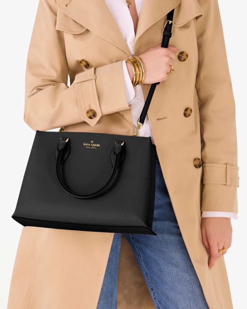 KateSpade Rae Medium Satchel Black