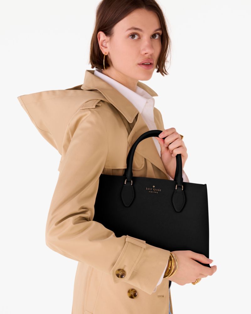 KateSpade Rae Medium Satchel Black