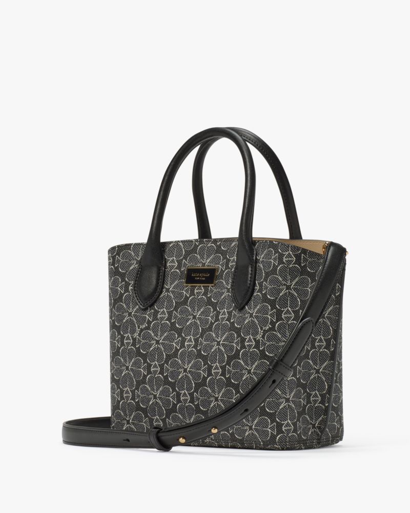 KateSpade Suite Spade Flower Crossbody Tote Black Multi
