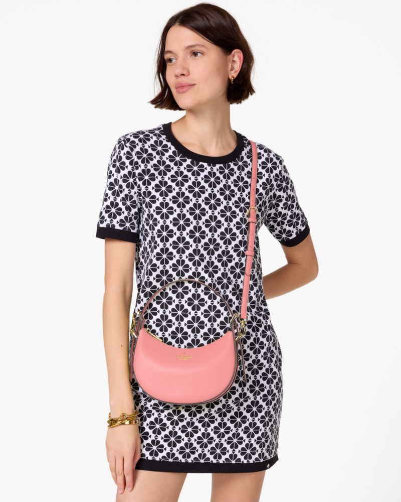 KateSpade Nova Crescent Shoulder Bag Terracotta Tile