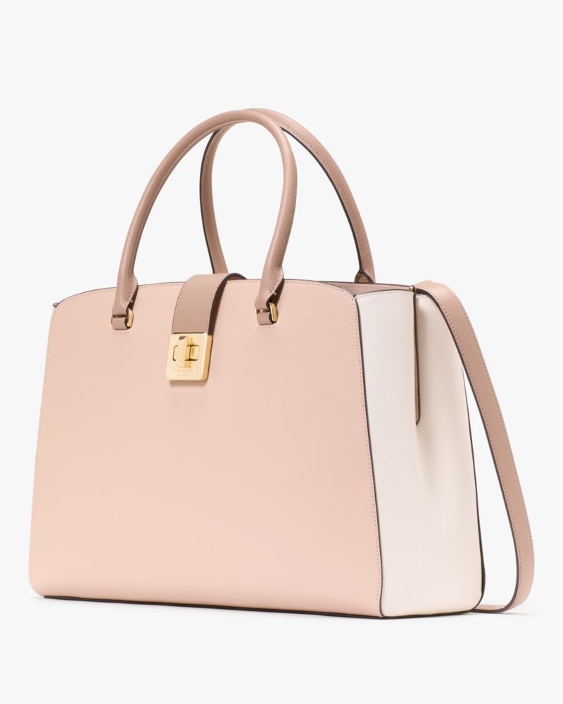 KateSpade Phoebe Commuter Tote Toasted Hazelnut Mul