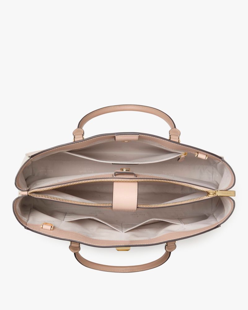 KateSpade Phoebe Commuter Tote Toasted Hazelnut Mul
