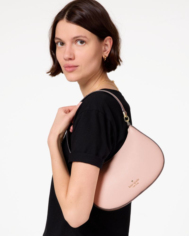 KateSpade Paige Convertible Crossbody Rose Smoke