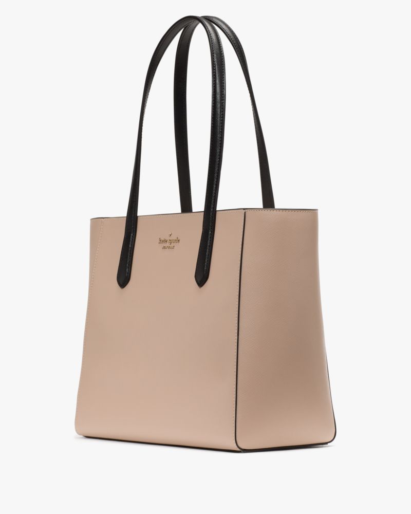 KateSpade Staci Medium Tote Warm Beige Multi