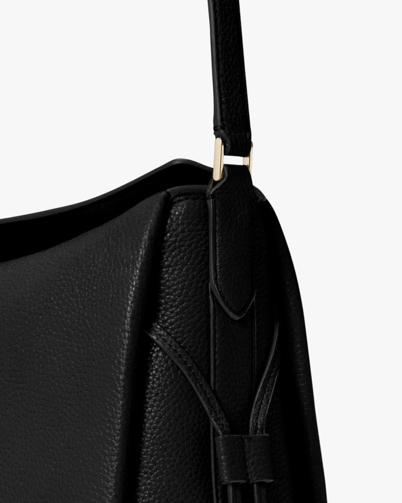 KateSpade Dumpling Large Shoulder Bag Black