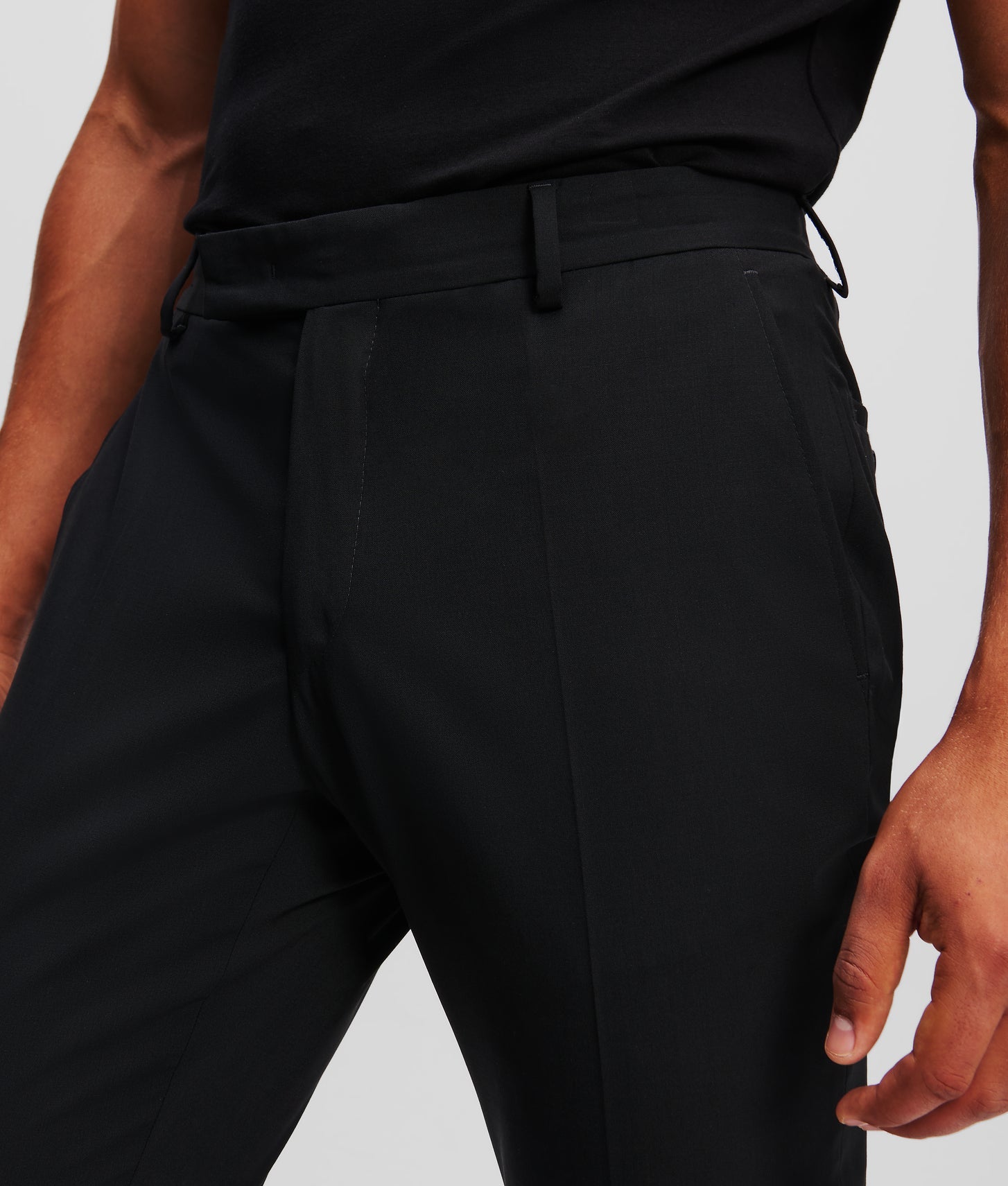 Karl Lagerfeld Tailored Pants Black