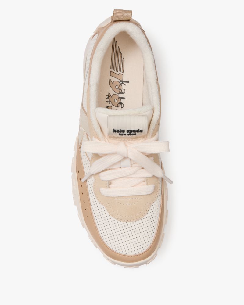Katespade K As In Kate Sneaker Cream Beach Sand