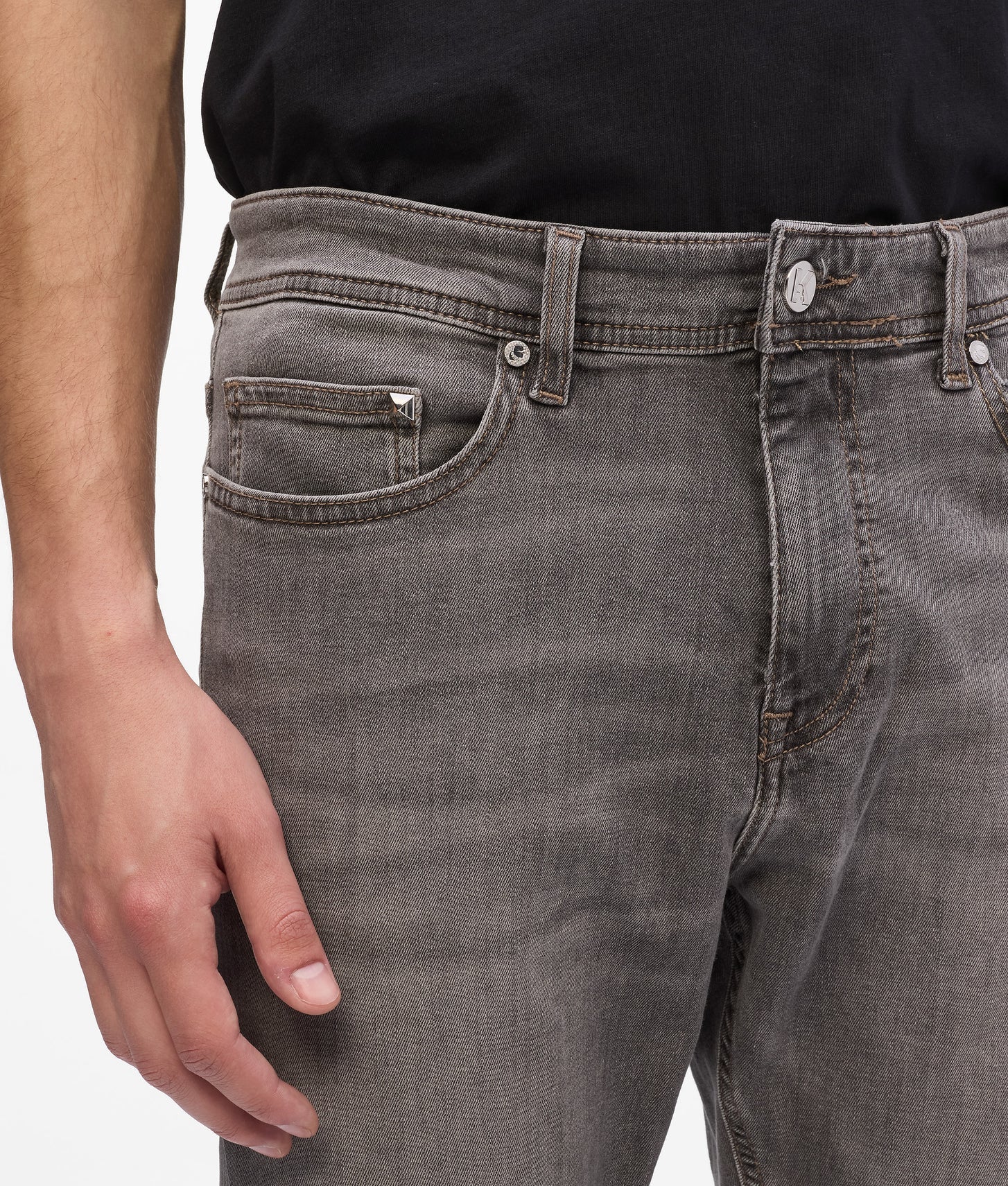 Karl Lagerfeld Classic Jeans Silver