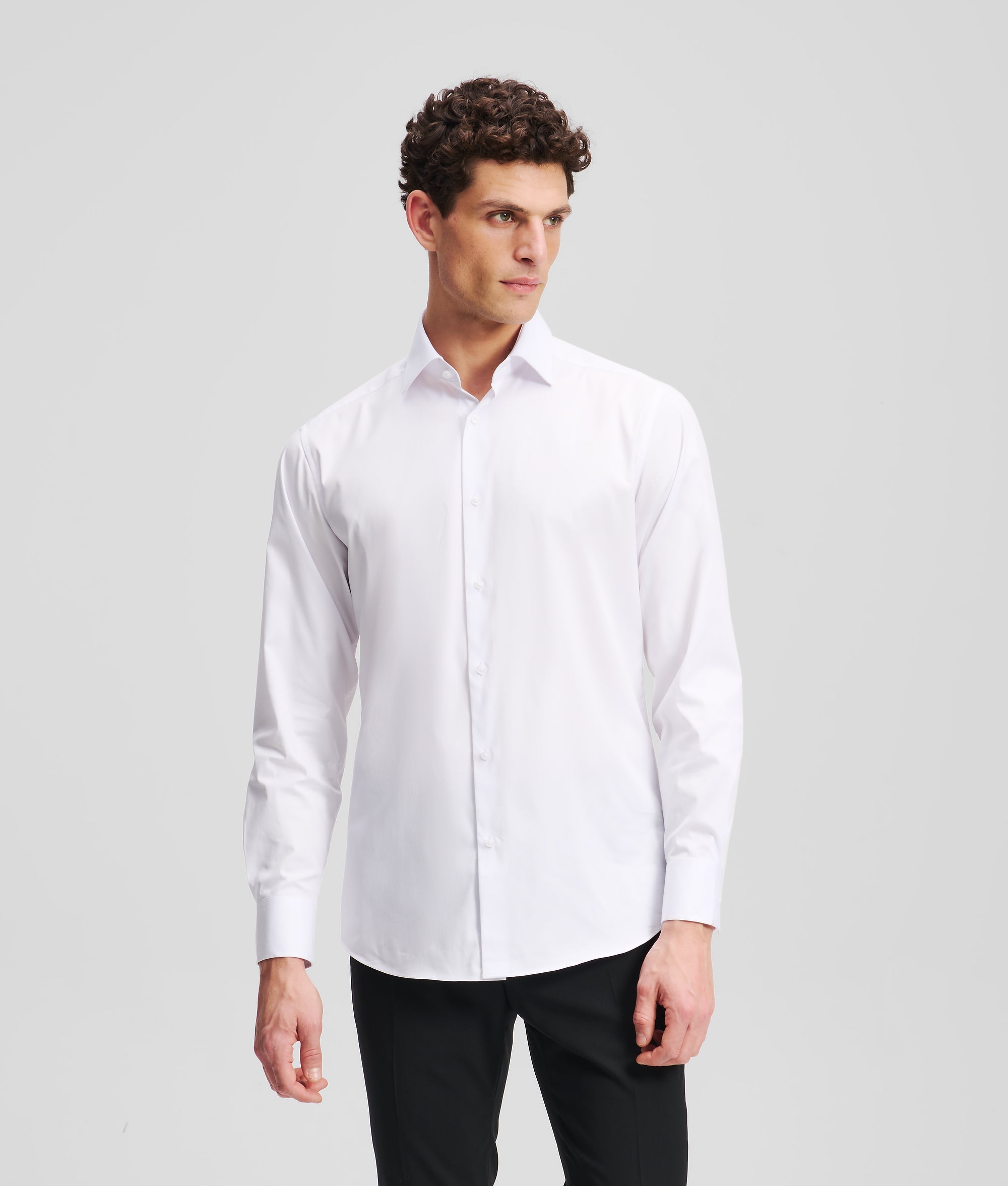 Karl Lagerfeld Modern-Fit Shirt White
