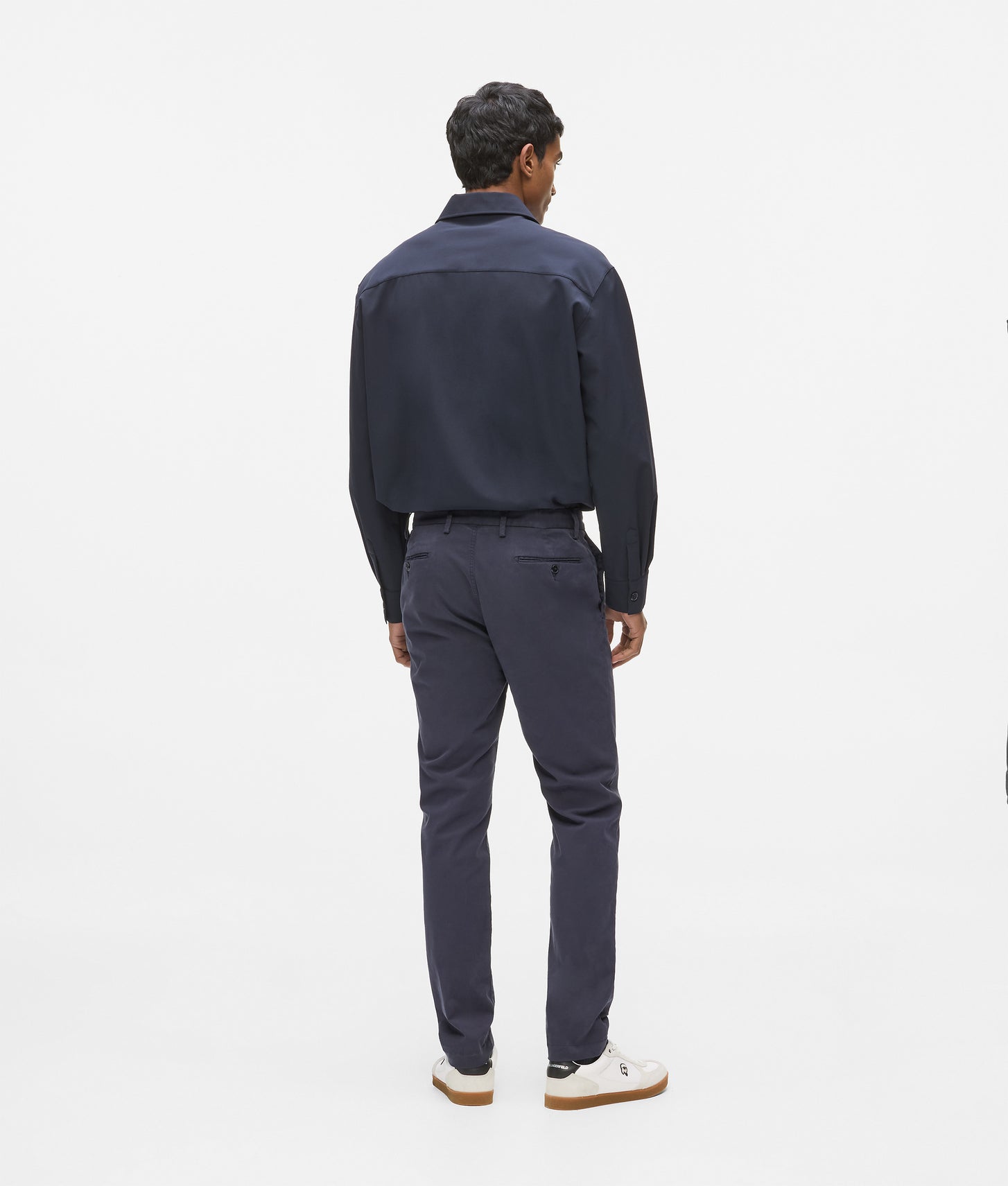 Karl Lagerfeld Classic Chino Pants Night Blue