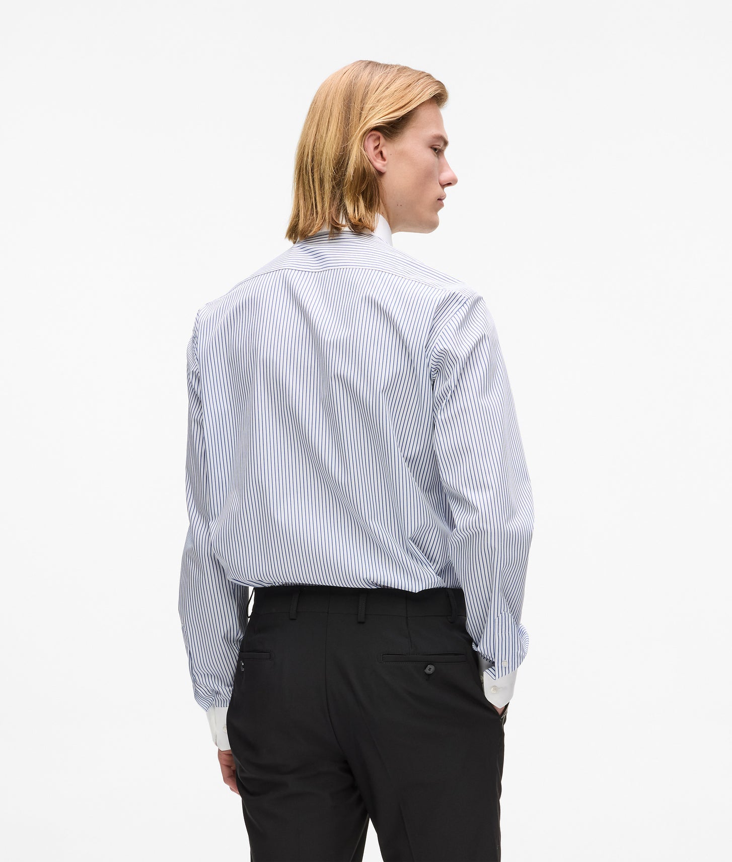 Karl Lagerfeld Striped Shirt White/Blue