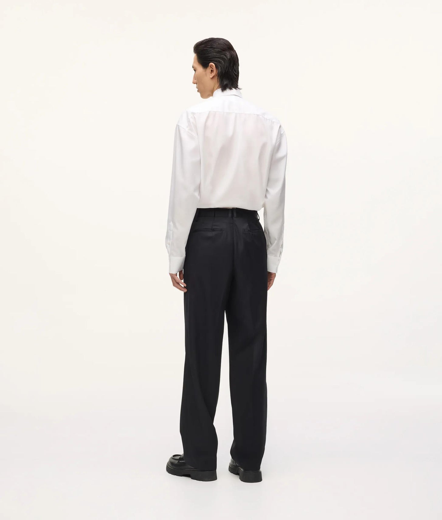Karl Lagerfeld Kl Studio Double Pleat Pants Black