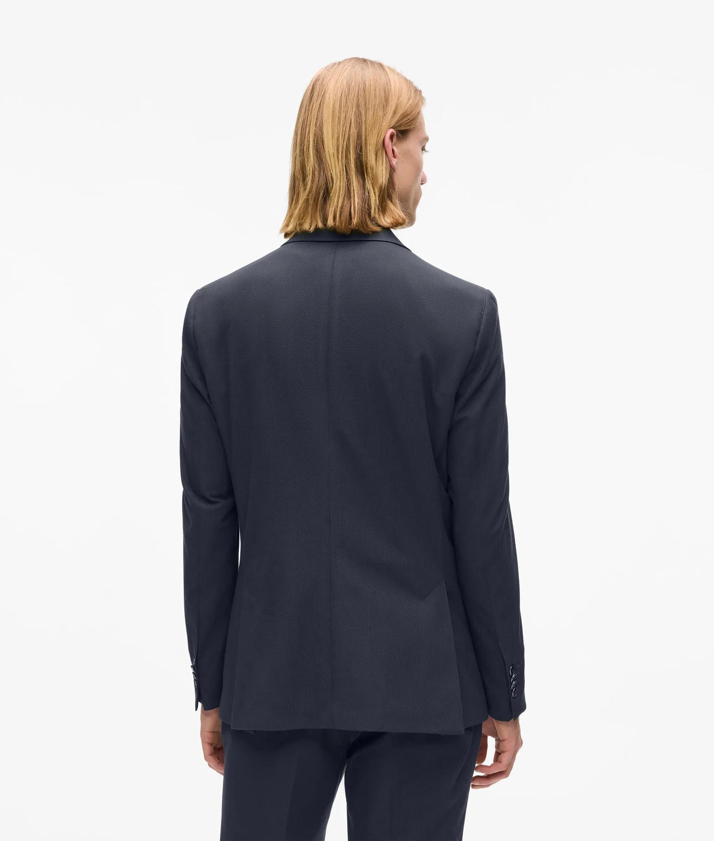 Karl Lagerfeld Patch Pocket Blazer Navy