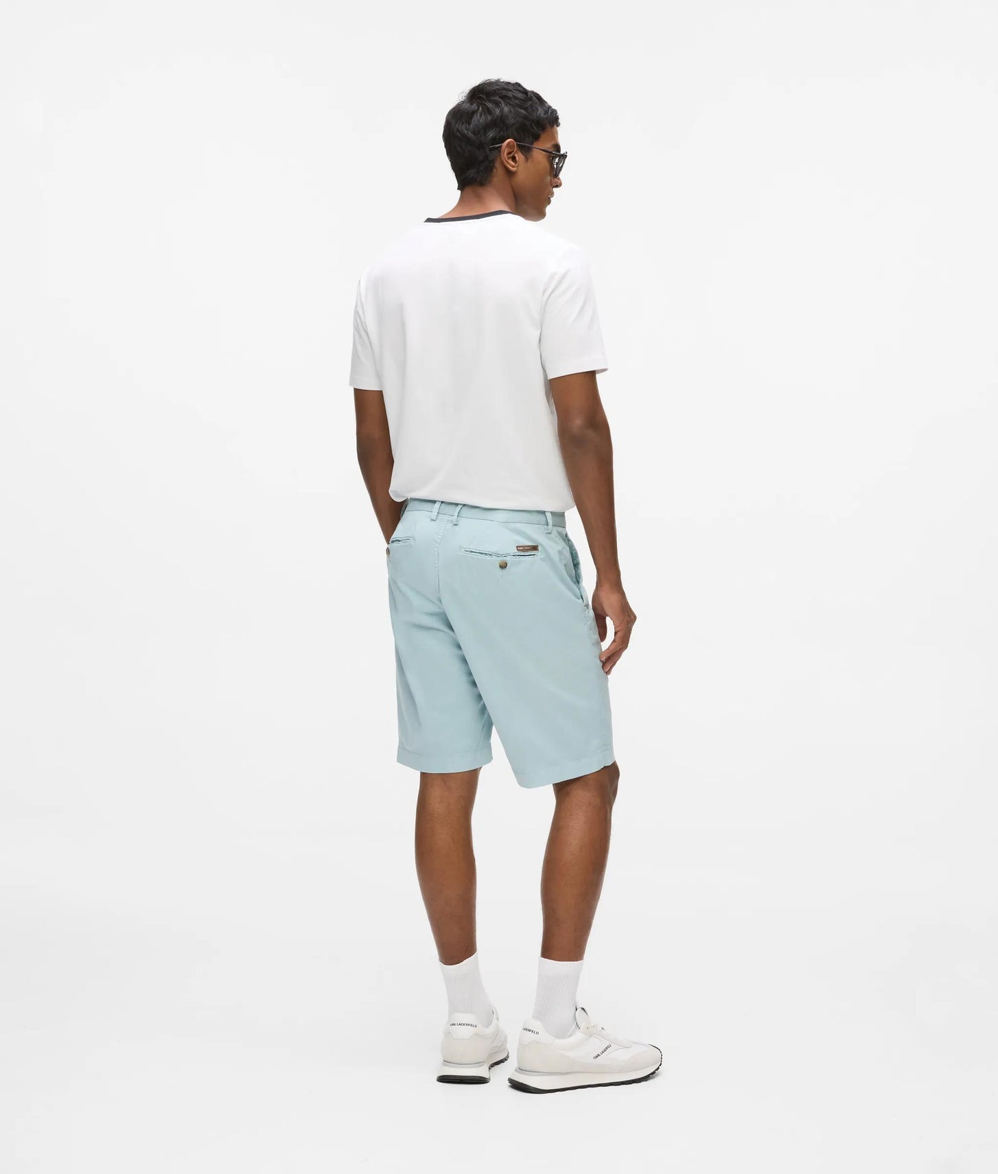 Karl Lagerfeld Bermuda Shorts Aquamarine