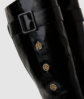 Karl Lagerfeld Textured Knit Dress Black