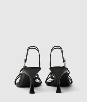 KarlLagerfeld Nylon Lace-Up Tote Bag Black