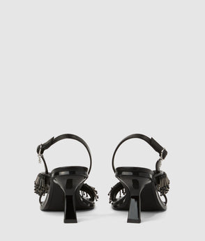 KarlLagerfeld Kcircle Perforated Small Tote Bag Safari