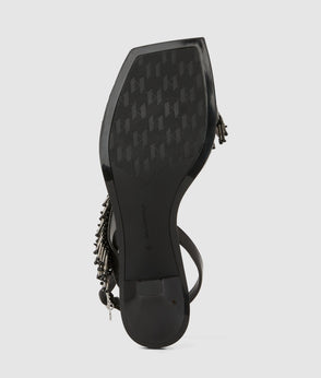 KarlLagerfeld Kcircle Perforated Small Tote Bag Safari