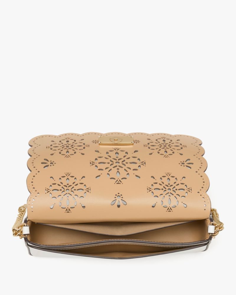 KateSpade Serena Chain Wallet True White