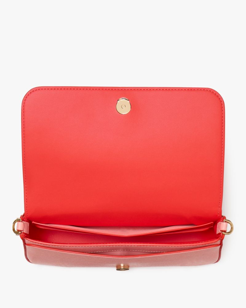 KateSpade Serena Pop Trim Chain Wallet Setting Sun