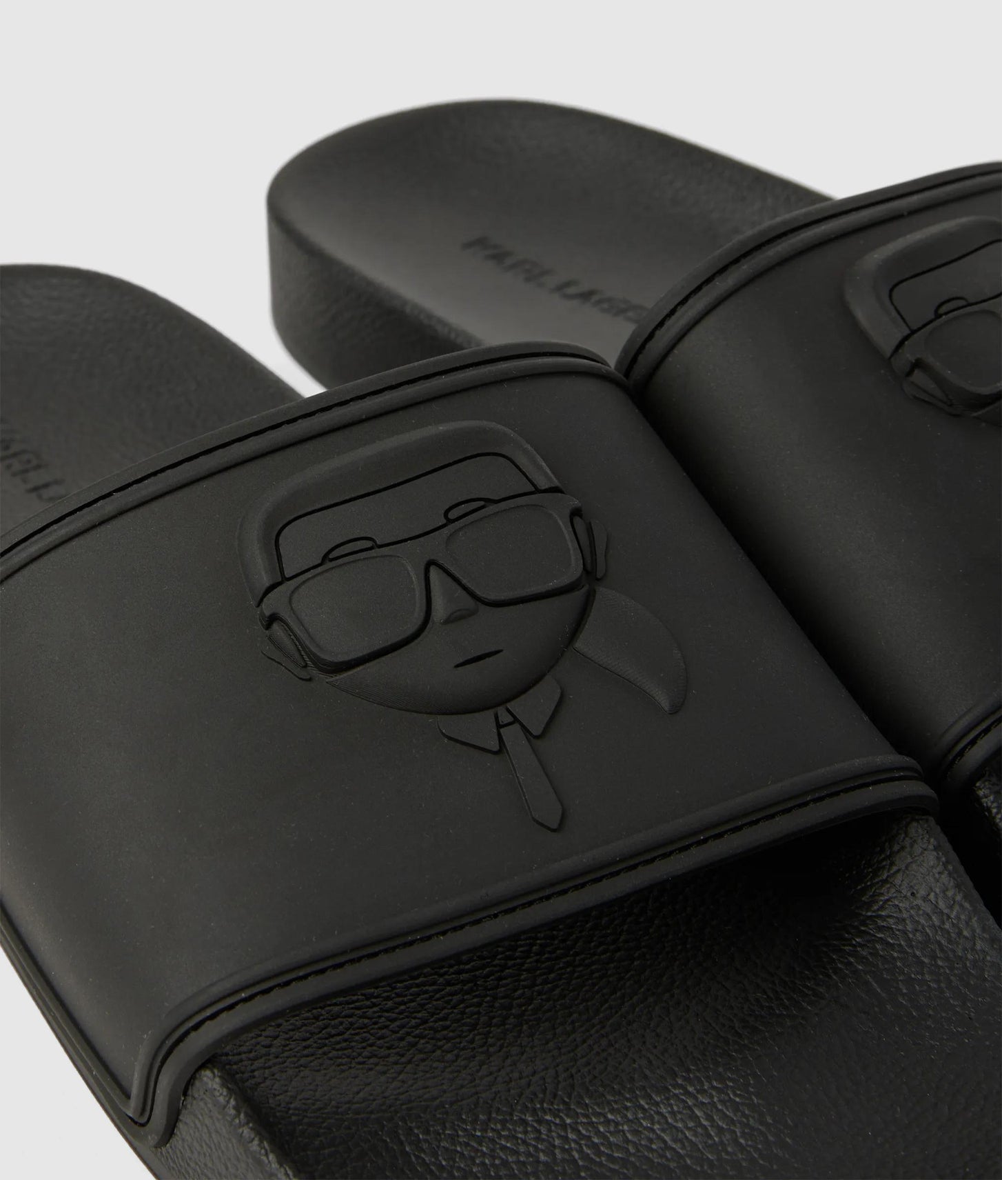 Karl Lagerfeld Ikon Nft Kondo Slides Black