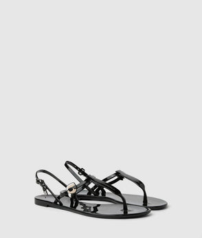 KarlLagerfeld Ikon Smooth Bucket Bag Black