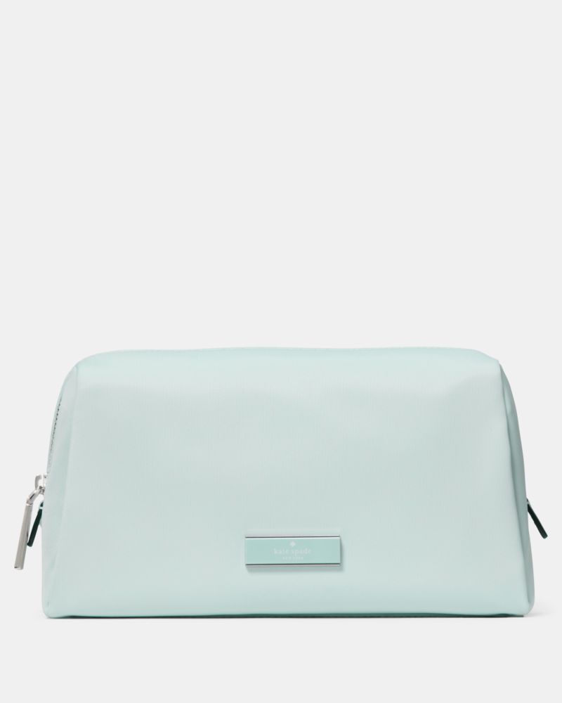 KateSpade Carter Nylon Cosmetic Pouch Crisp Sky