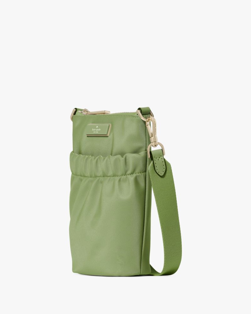 KateSpade Carter Nylon Phone Crossbody Cedar Stand