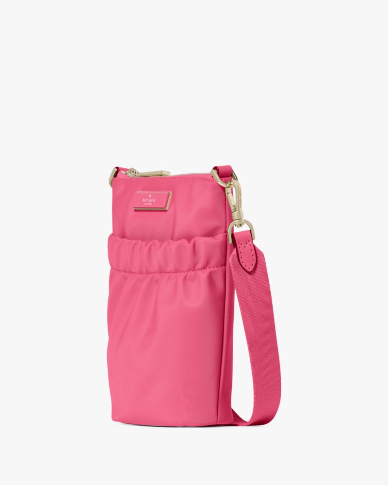 KateSpade Carter Nylon Phone Crossbody Rose Oil