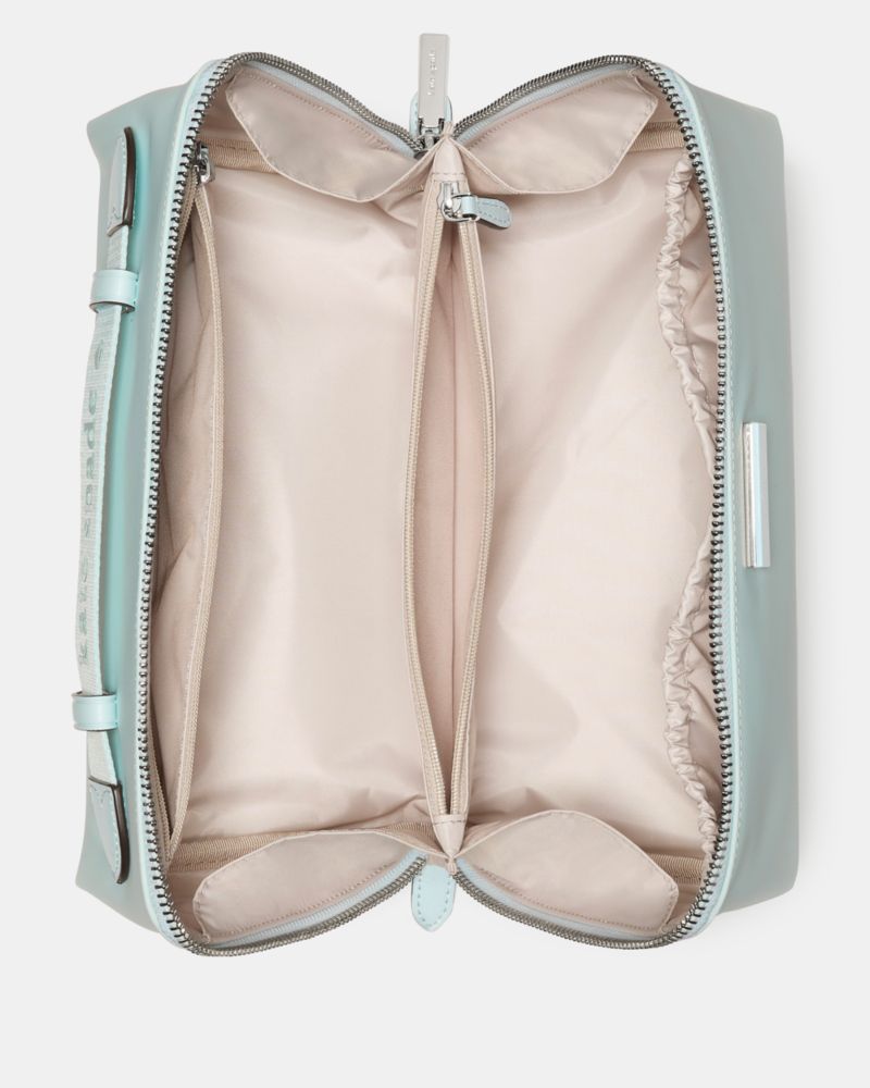 KateSpade Carter Nylon Travel Cosmetic Pouch Crisp Sky