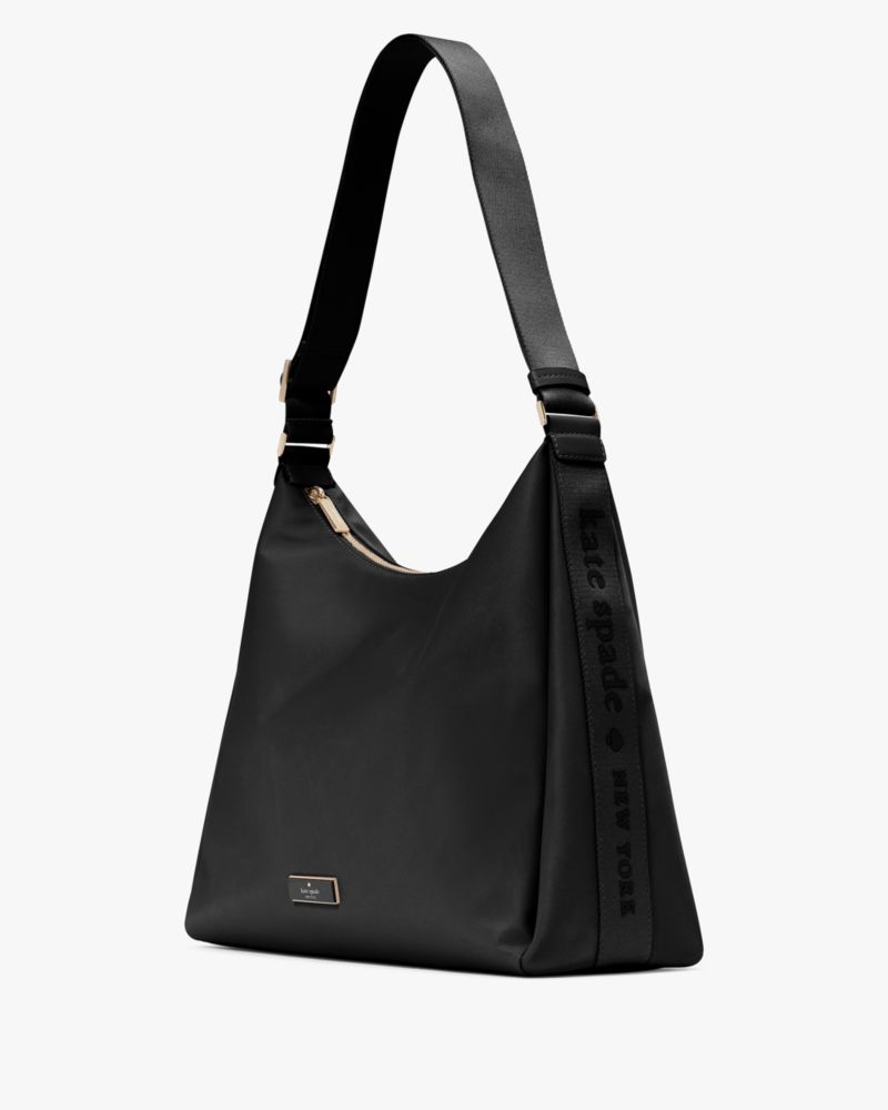 KateSpade Carter Nylon Large Convertible Crossbody Black