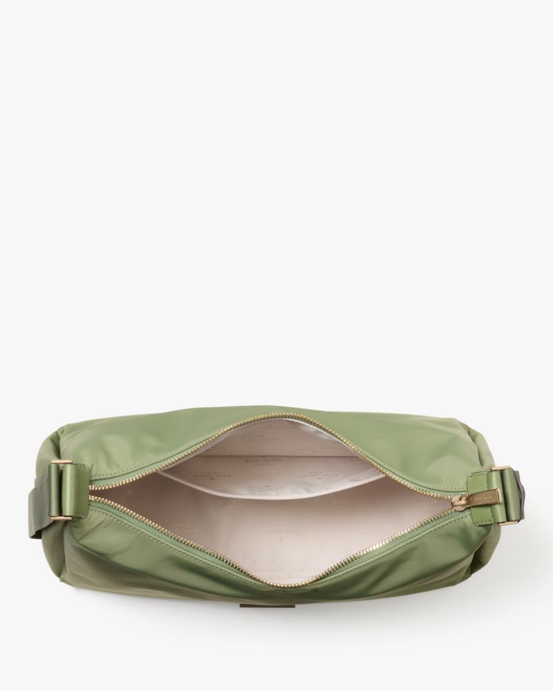 KateSpade Carter Nylon Large Convertible Crossbody Cedar Stand