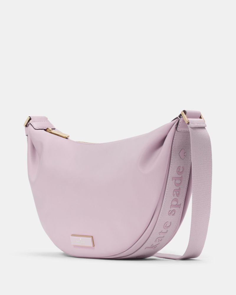 KateSpade Carter Nylon Medium Sling Bag Lavender Smoke
