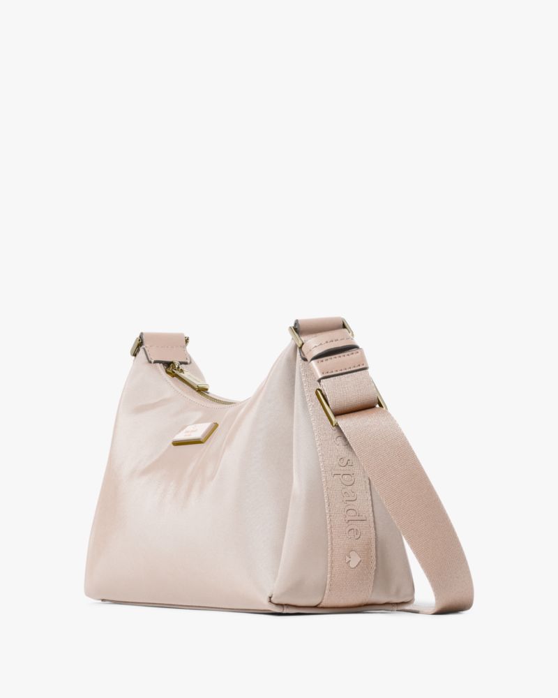 KateSpade Carter Nylon Small Shoulder Bag Cozy Grey