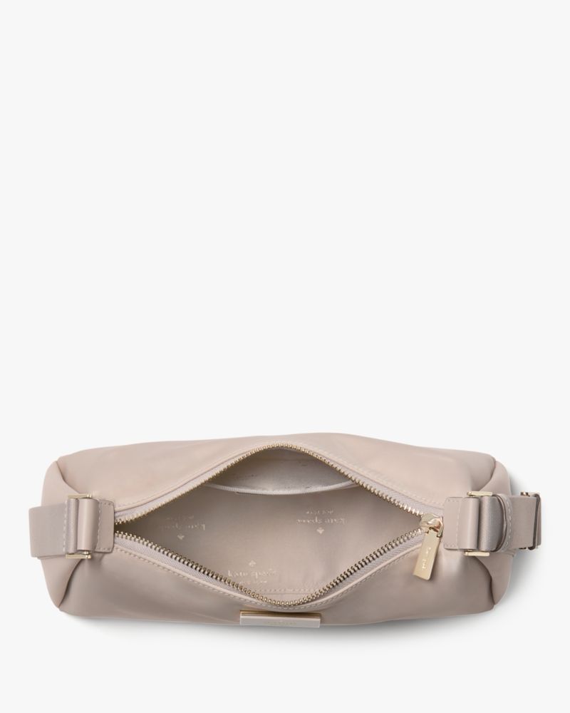 KateSpade Carter Nylon Small Shoulder Bag Cozy Grey