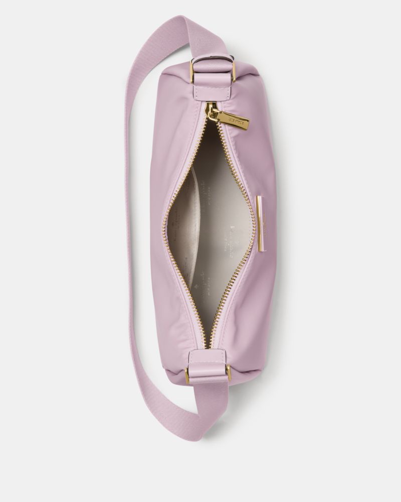 KateSpade Carter Nylon Shoulder Bag Lavender Smoke