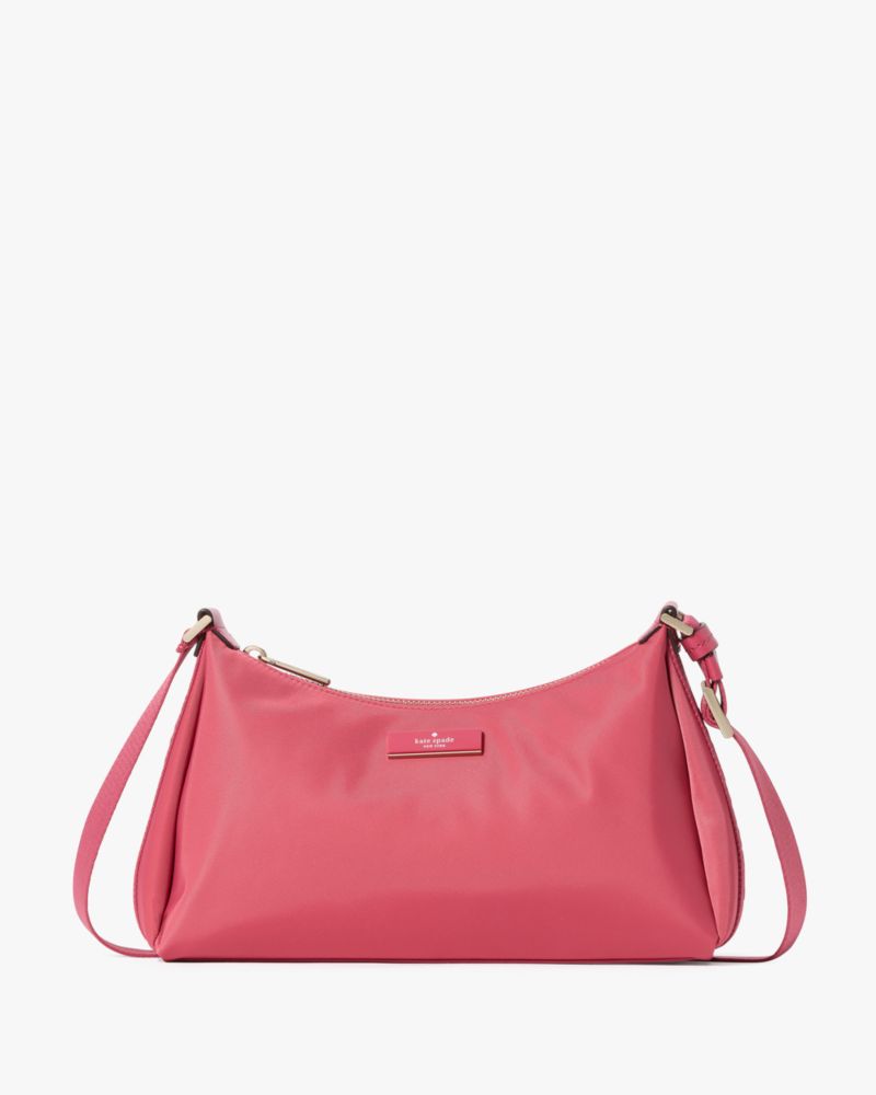 KateSpade Carter Nylon Small Shoulder Bag Rose Oil