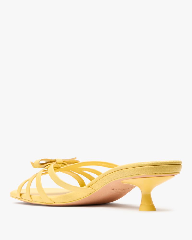 Katespade Carolina Kitten Heel Sandals Yuzu Jam