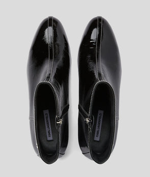 KarlLagerfeld Ikon K Studded Shoulder Bag Black Embellishment