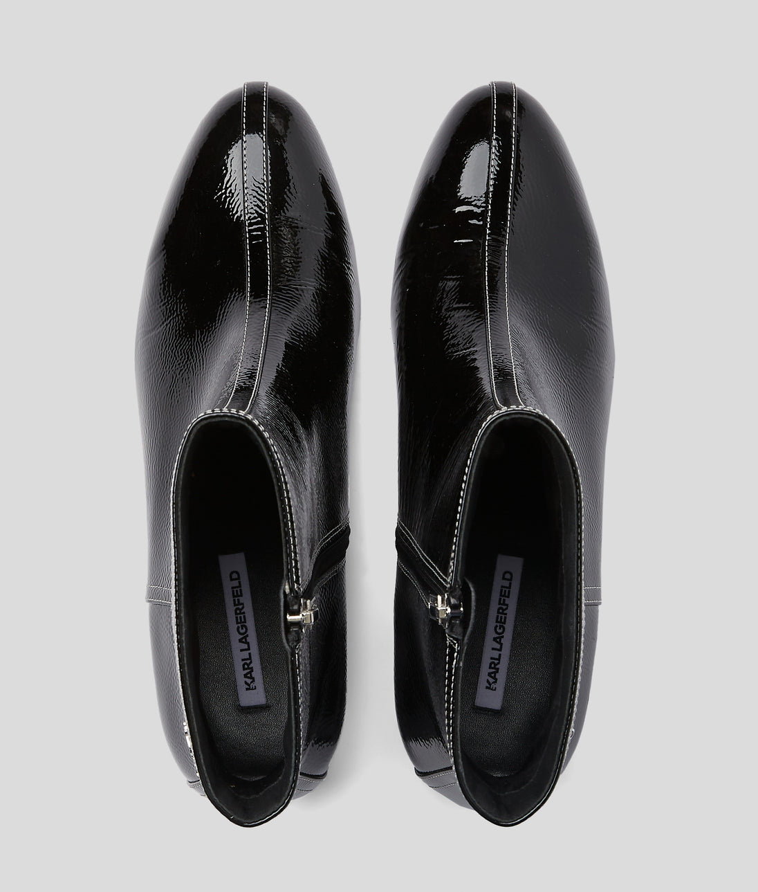 KarlLagerfeld Ikon K Studded Shoulder Bag Black Embellishment