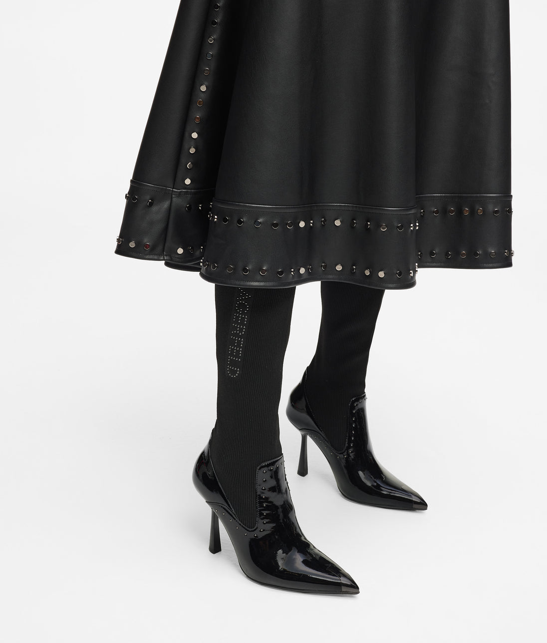Karl Lagerfeld Leather Pants Black