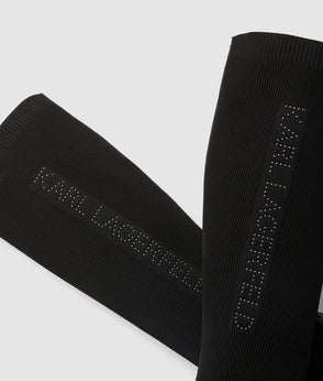 Karl Lagerfeld Leather Pants Black
