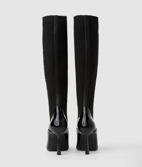 Karl Lagerfeld Leather Pants Black
