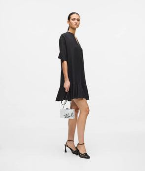 KarlLagerfeld Ksoirée Clutch Off White